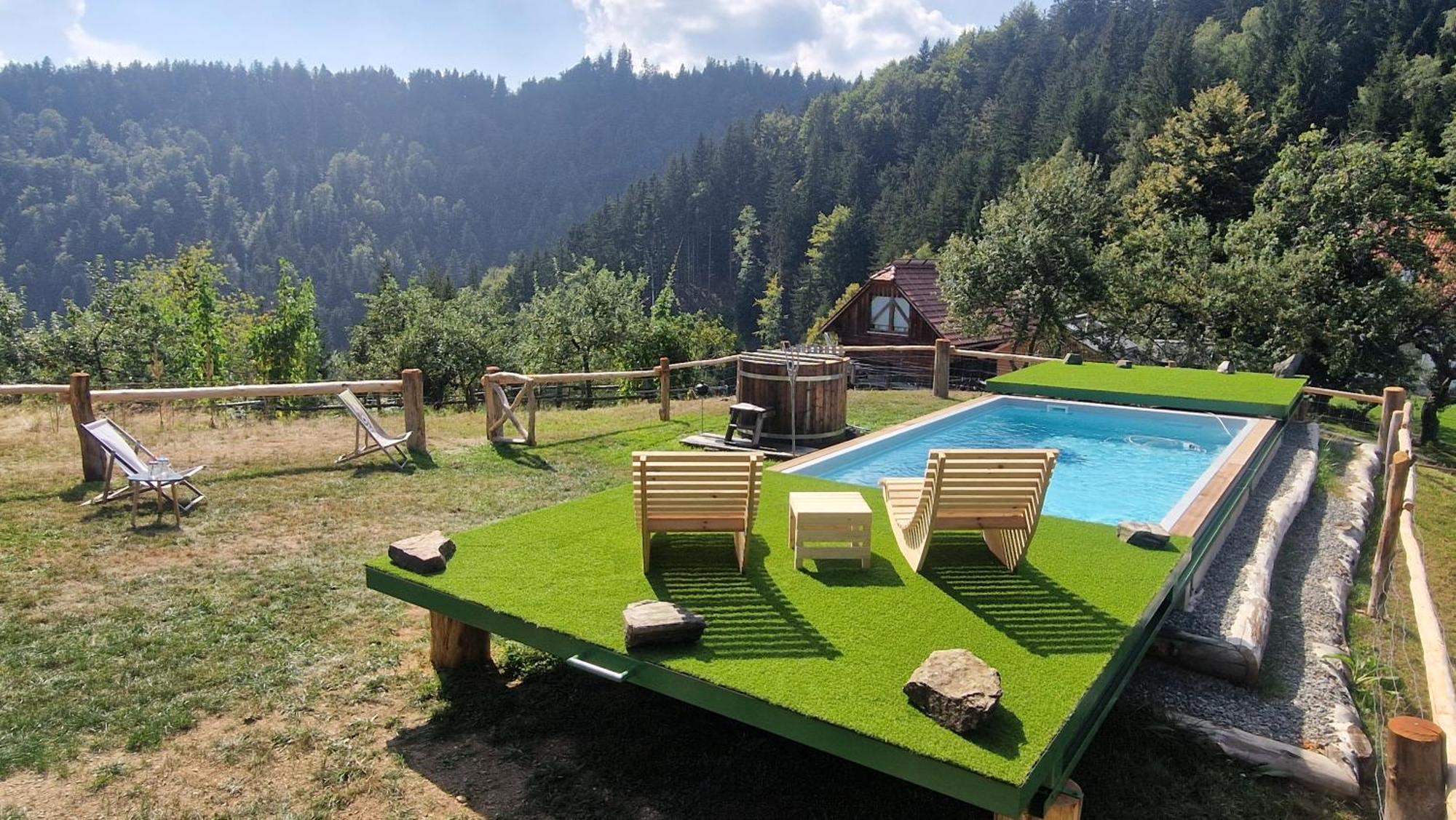Chalets Toplak Sveti Duh na Ostrem Vrhu Dış mekan fotoğraf