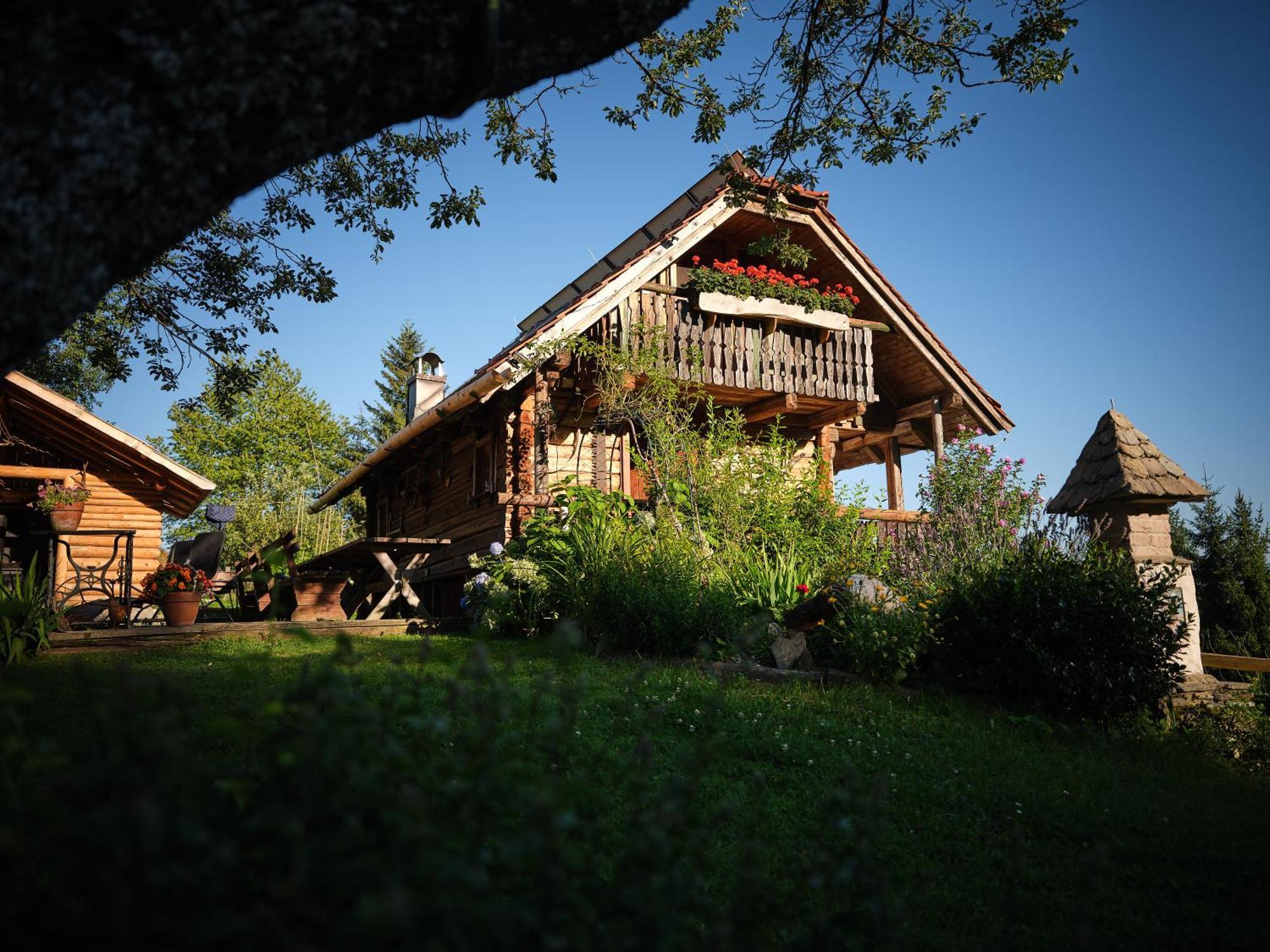 Chalets Toplak Sveti Duh na Ostrem Vrhu Dış mekan fotoğraf