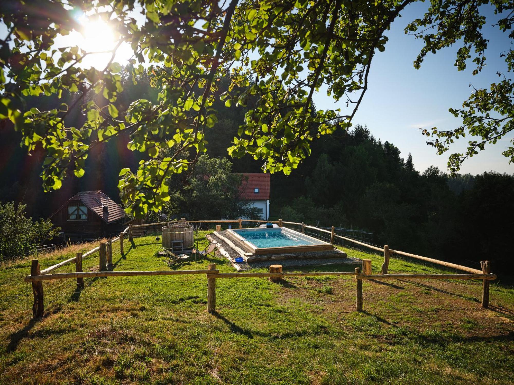 Chalets Toplak Sveti Duh na Ostrem Vrhu Dış mekan fotoğraf