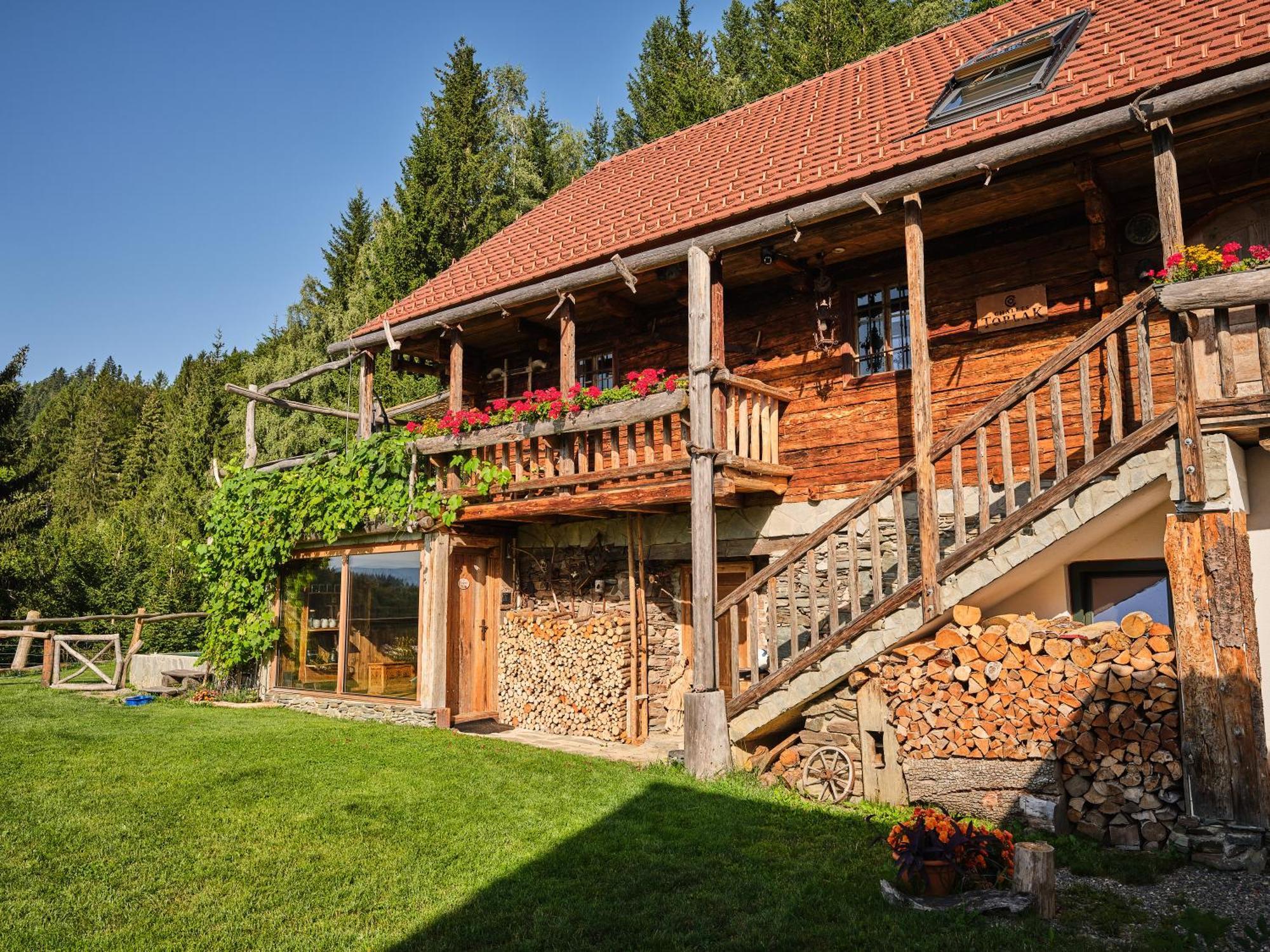 Chalets Toplak Sveti Duh na Ostrem Vrhu Dış mekan fotoğraf