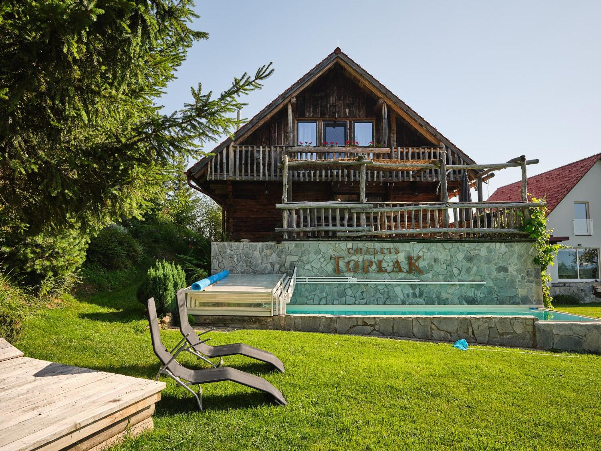 Chalets Toplak Sveti Duh na Ostrem Vrhu Dış mekan fotoğraf