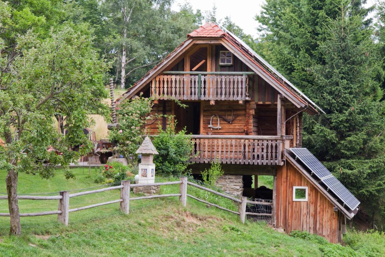 Chalets Toplak Sveti Duh na Ostrem Vrhu Dış mekan fotoğraf